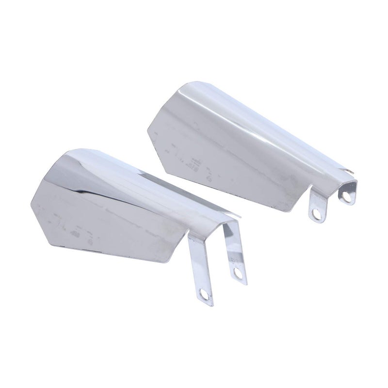 XMMT Chorme Coffin Cut Hand Guards Customs Handguards for Harley Touring Electra Street Road Glide Road King Baggers,Large - Image 4